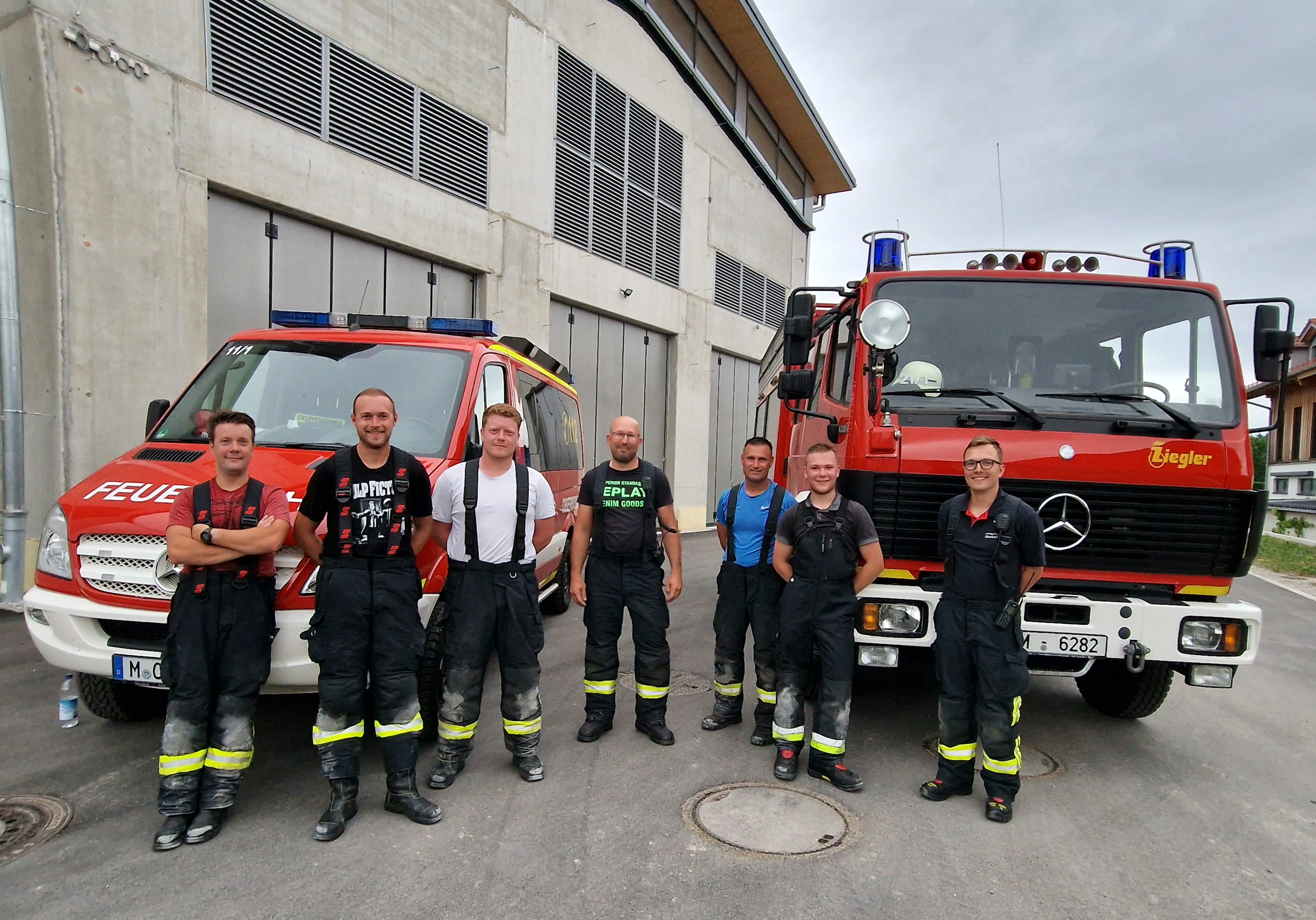 Personenrettung unter Atemschutz in der Energiezentrale