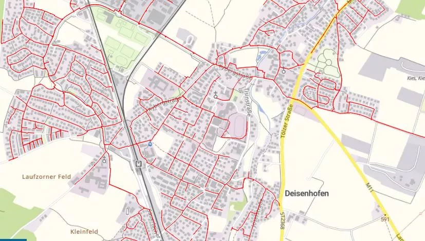 Fernwärmenetz Oberhaching – über 80 km Leitung für nachhaltige Wärmeversorgung
