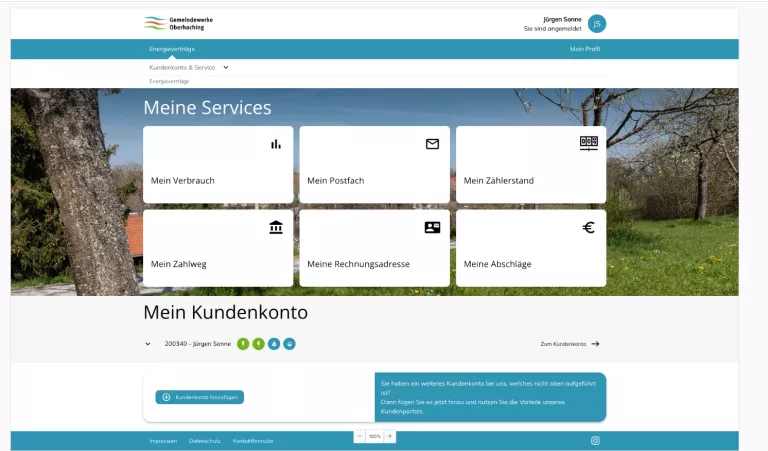 Neues Self-Service Kundenportal ab 1. Juni 2025
