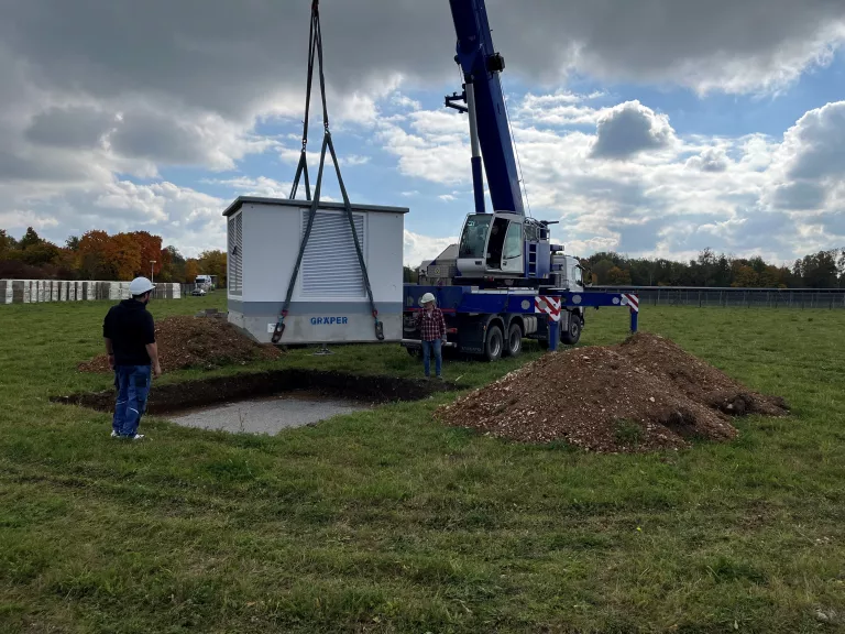 Pöttinger Feld 10_2025 Trafosetzung