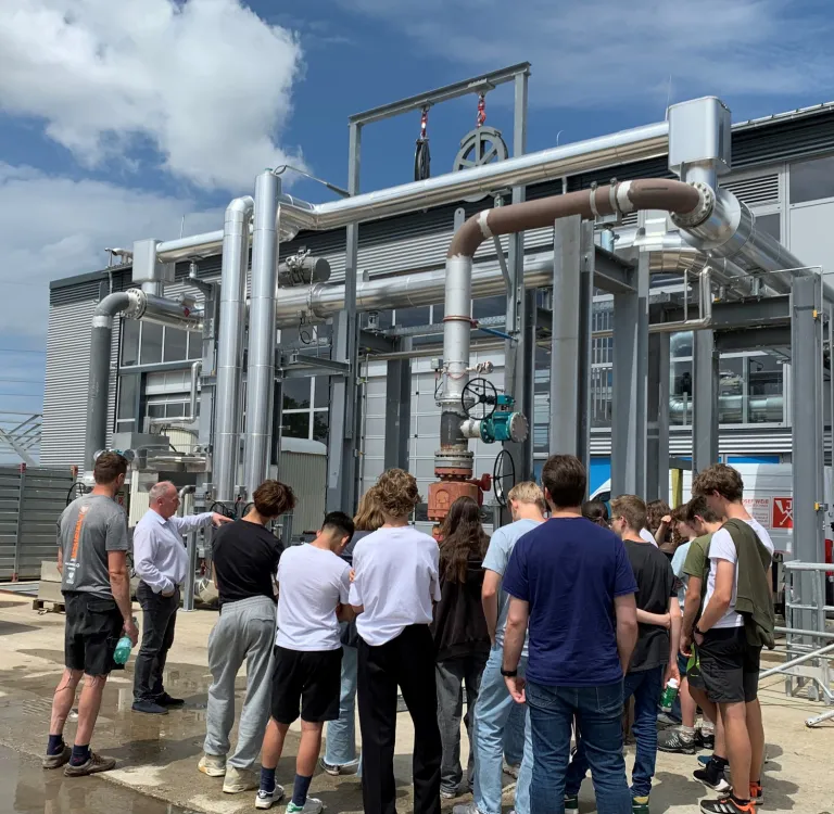 Führung durch die GeoEnergie Taufkirchen